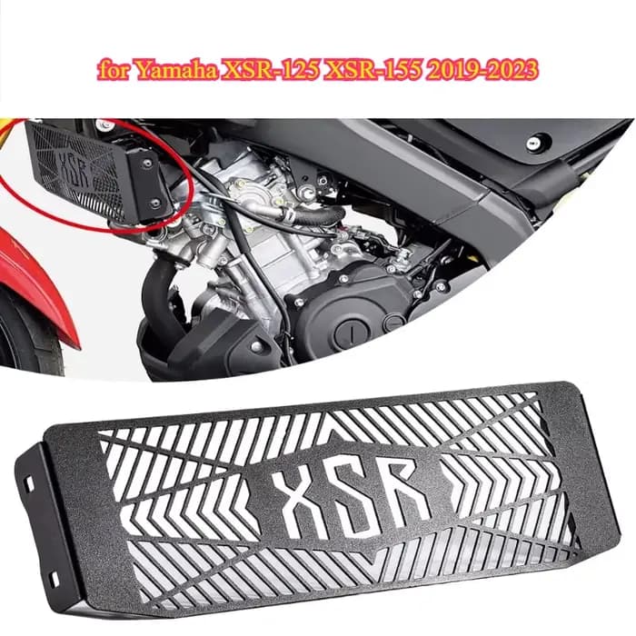 Protection de radiateur de moto