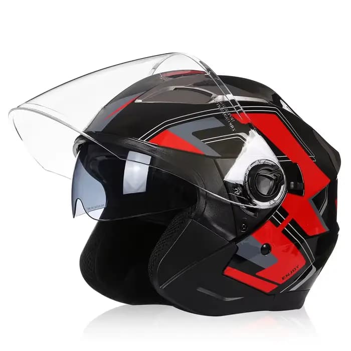 Casque moto 3/4 ouvert homologué ECE Dot