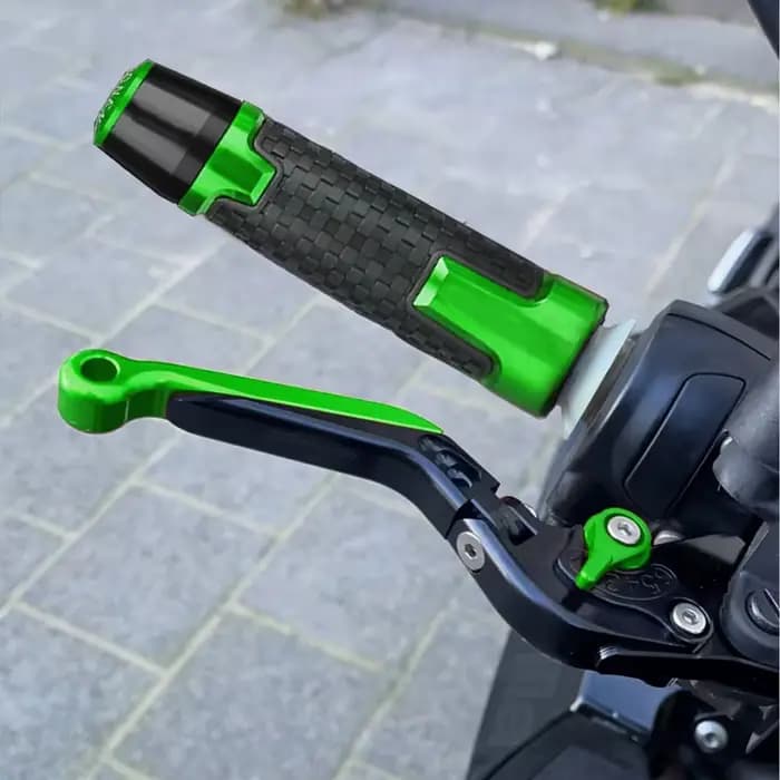 ER 6F accessoires de moto levier d'embrayage de frein poignées de guidon pour KAWASAKI ER6F
