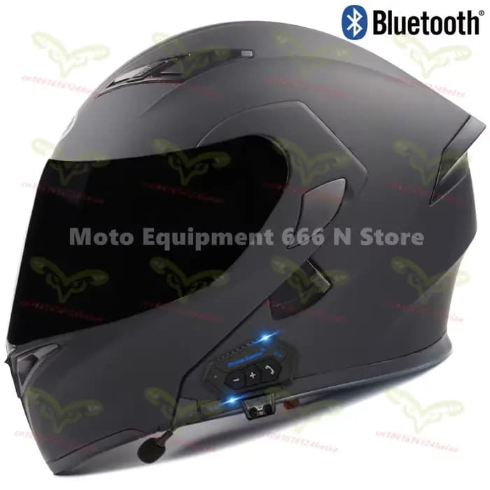 Casque de moto étanche approuvé par le DOT pour hommes et femmes