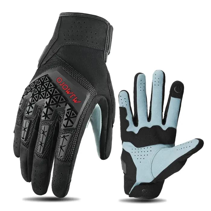 Gants de moto certifiés CE maille Textile ventilé
