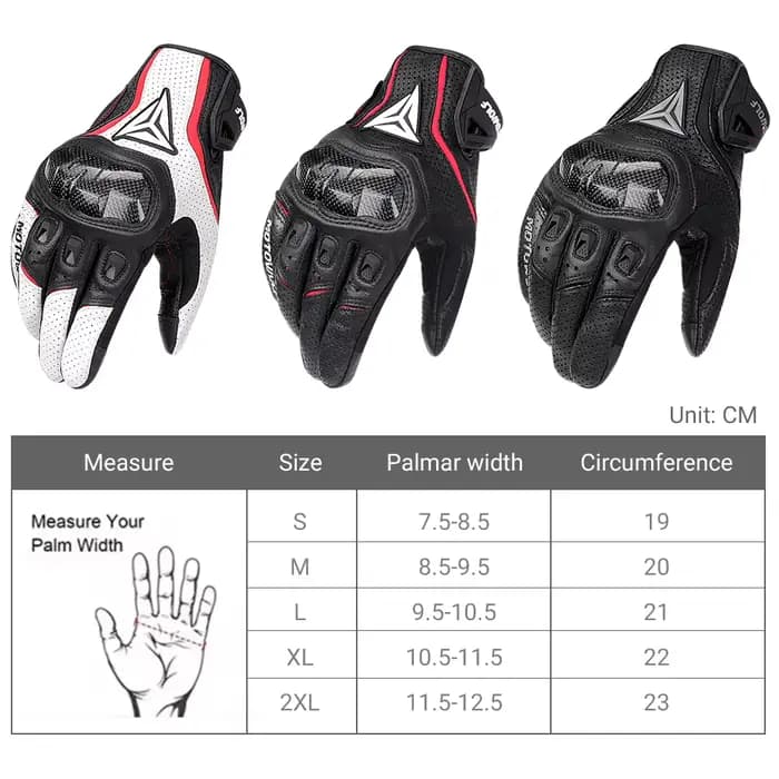 Gants de Moto pour hommes