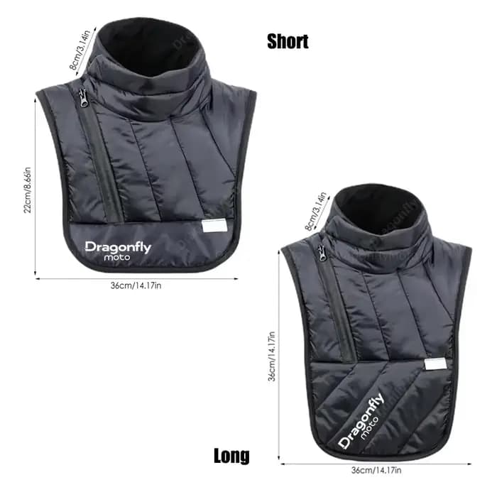 Masque thermique coupe-vent pour moto