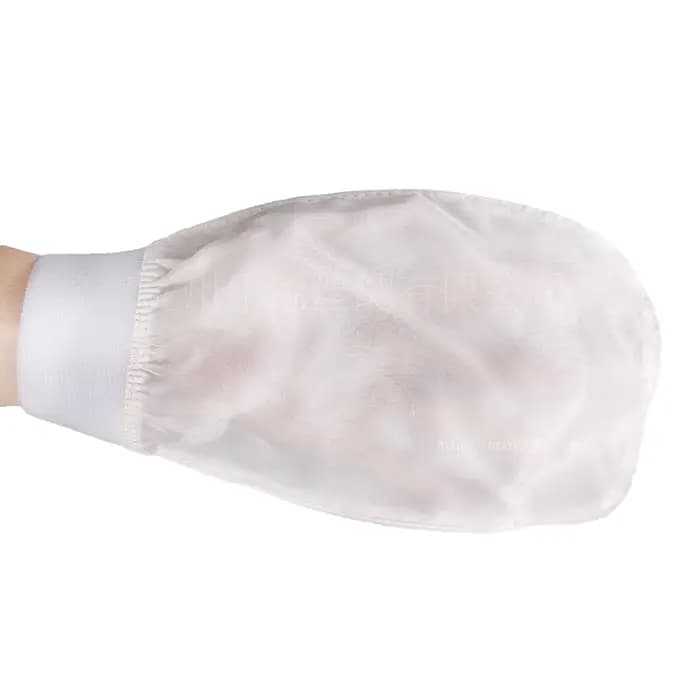 Gant 100% soie pour peeling de peau turque fabriqué à la main