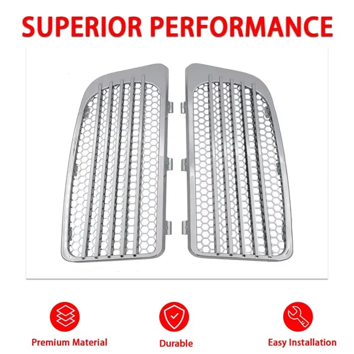 Accessoires de moto, grille de radiateur