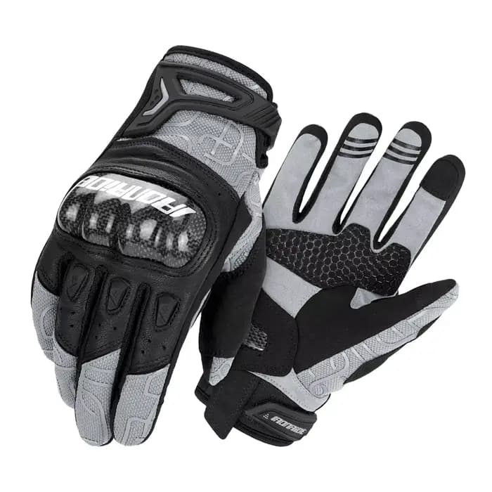 Gants de moto d'été respirants et antidérapants, gants de moto tout-terrain, gants de course, gants