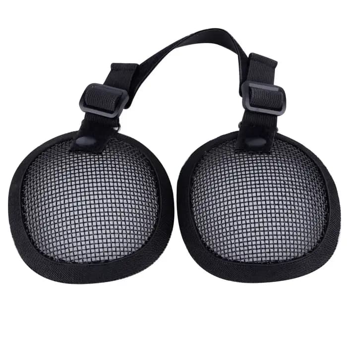 Protection d'oreilles en treillis métallique HB et ensemble de casque FAST – Cache-oreilles