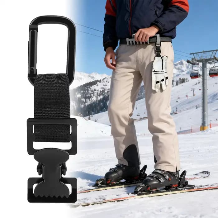 Attaches-gants à design dentelé, support de sécurité pour gants, serviettes et mitaines, pour ceintu