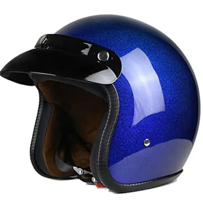 Casque de Moto Vintage Rose Brcorporelle