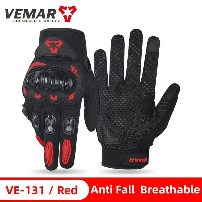 Gants de moto VEMAR pour l'été