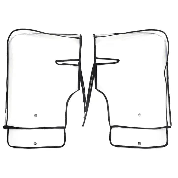 1 paire de gants de guidon de moto chauds d'hiver