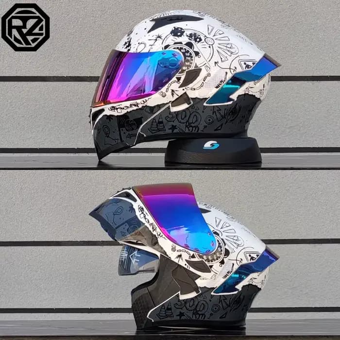 Casques de moto de vente chaude en 2024