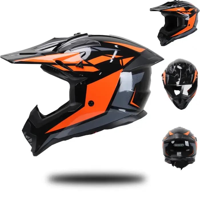 Casque de moto unisexe intégral VTT descente toutes saisons couvrant