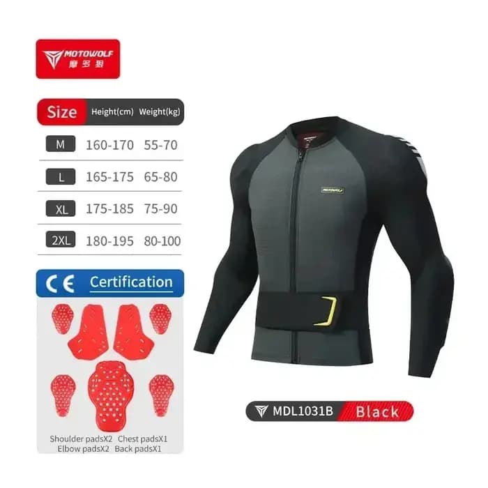 Veste de Moto à armure douce et respirante