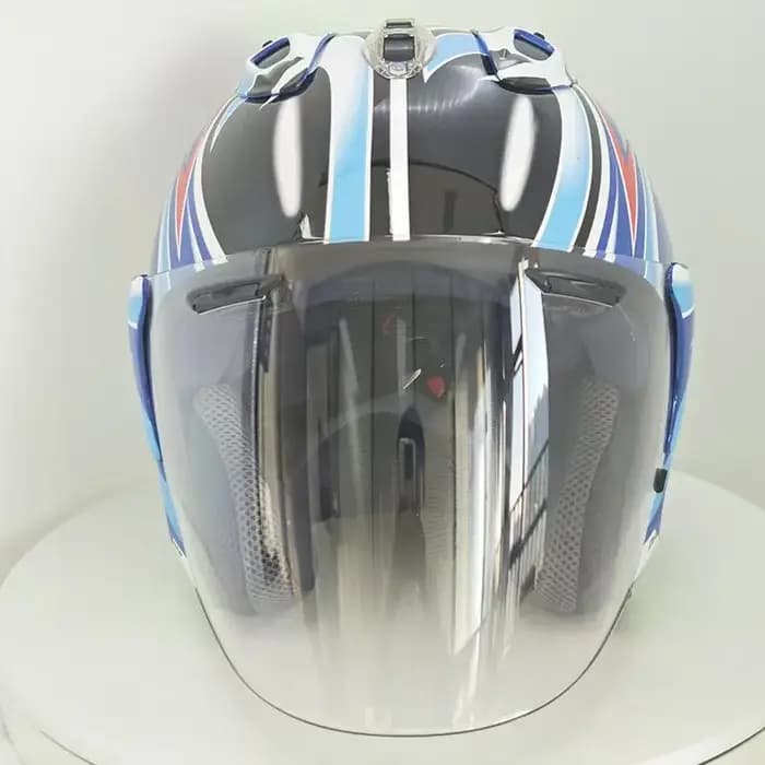 Casque de moto VZ RAM Big Eyed Half Helmet Cruiser Open Face, casque de sécurité pour moto, casque de scooter