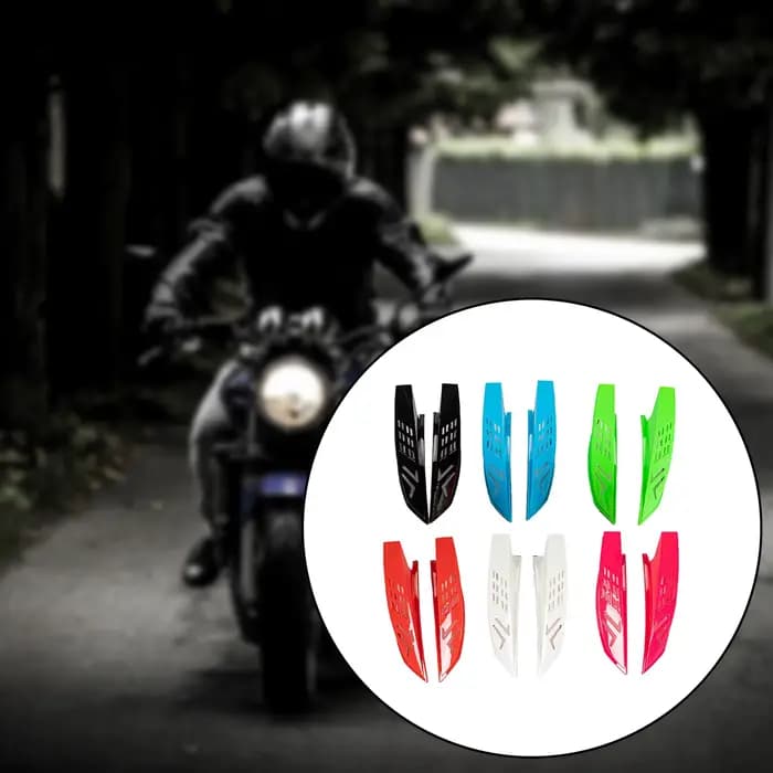 Oreilles de casque de moto