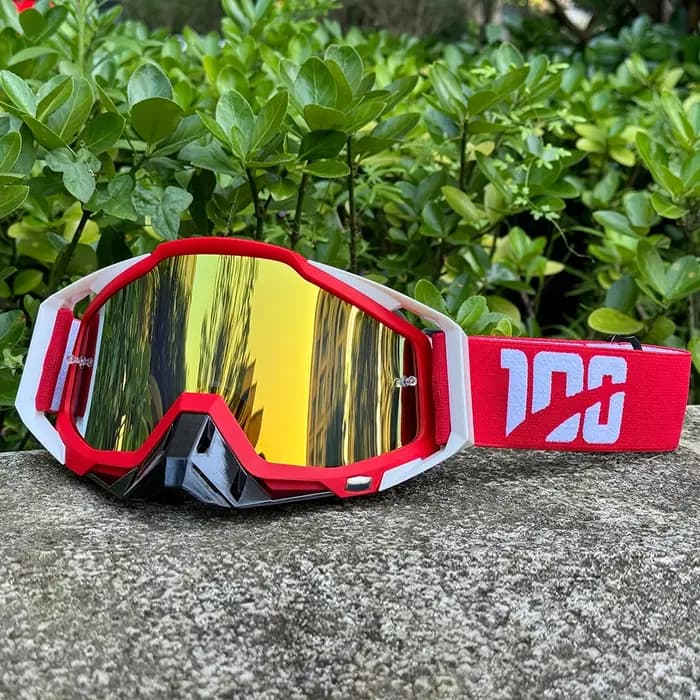 Lunettes de motocross avec lentilles HD