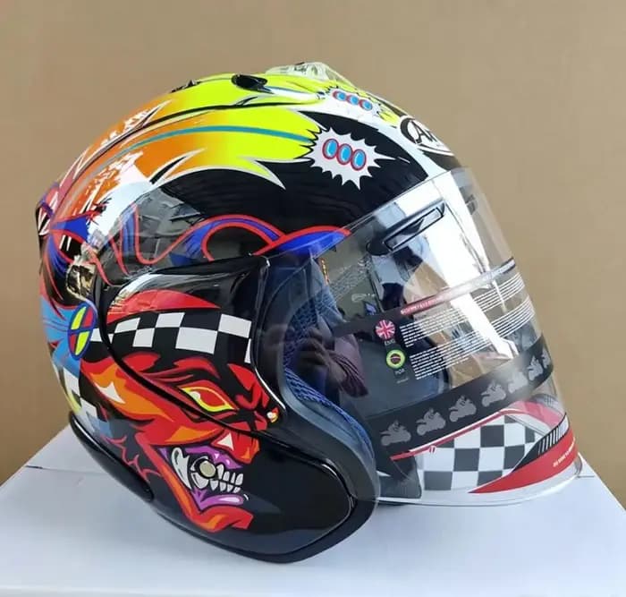 Casque ouvert SZ RAM Russel 3/4, casque de course tout-terrain, casque de motocross, casque de moto