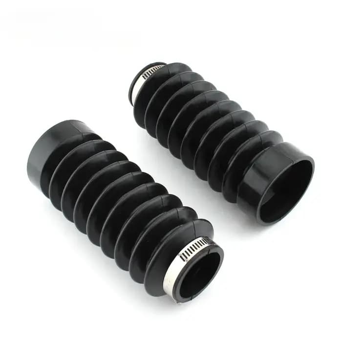 Paire de couvercles de fourche avant de moto