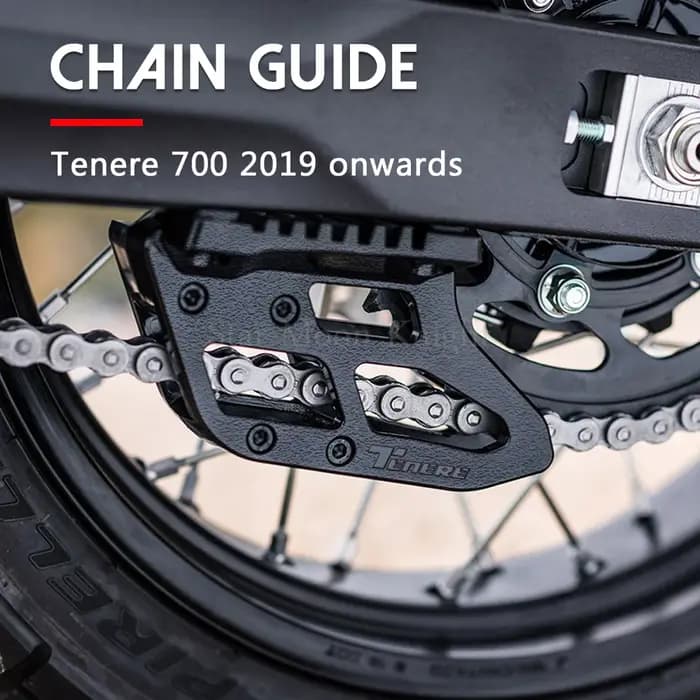 Guide de chaîne, couvercle de Protection, accessoires de moto pour Yamaha Tenere700 Tenere 700 2019-
