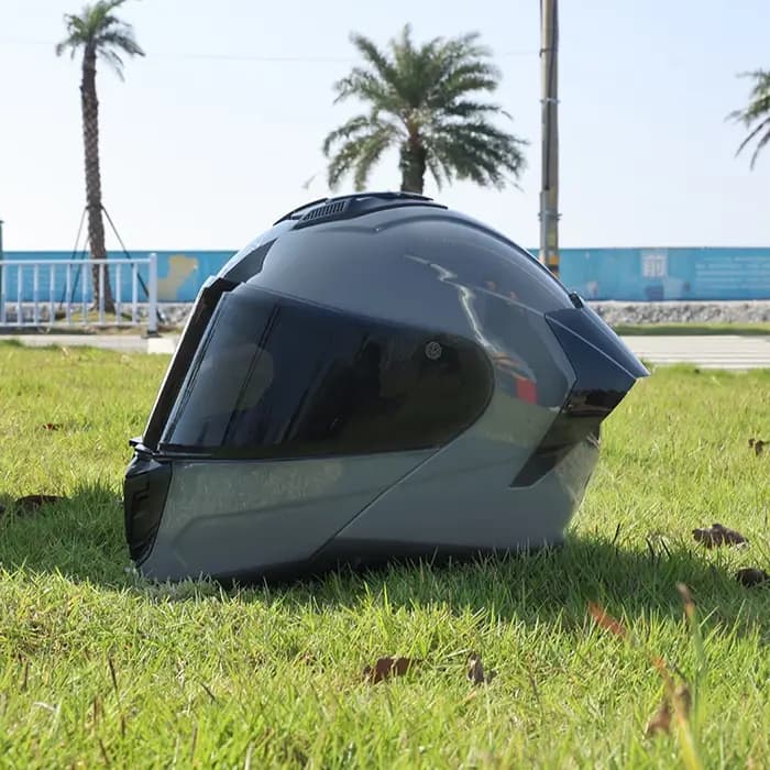 Casque modulaire rabattable pour hommes et femmes