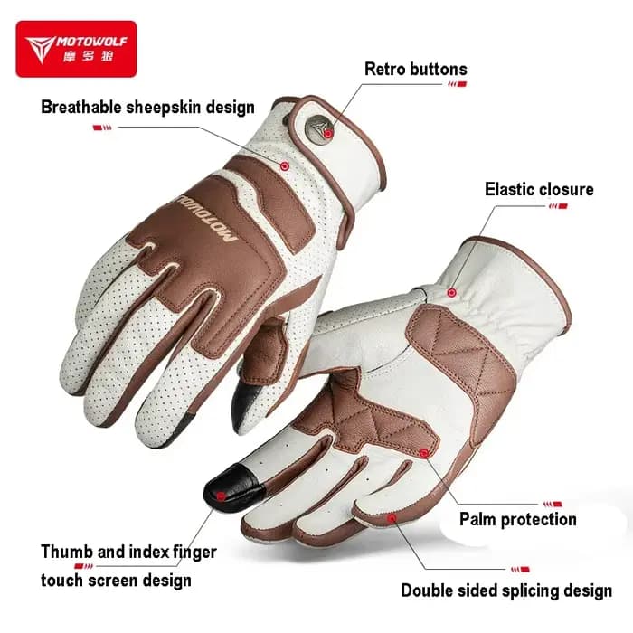 Gants de travail pour Moto Motocross