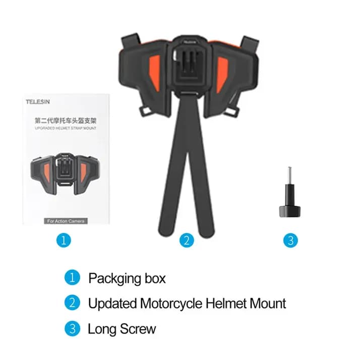 Support de casque de moto TELESIN