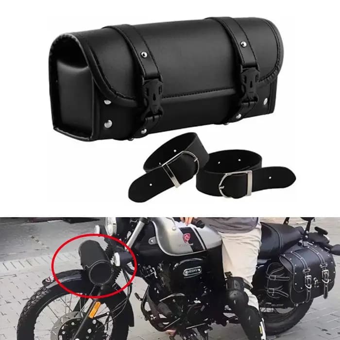Sacoches de moto en cuir PU