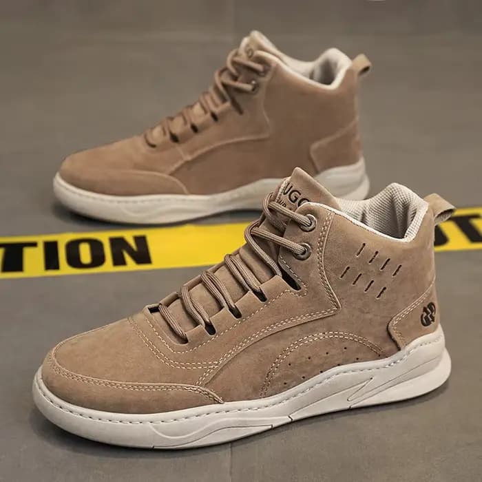 Bottes hautes à lacets pour hommes