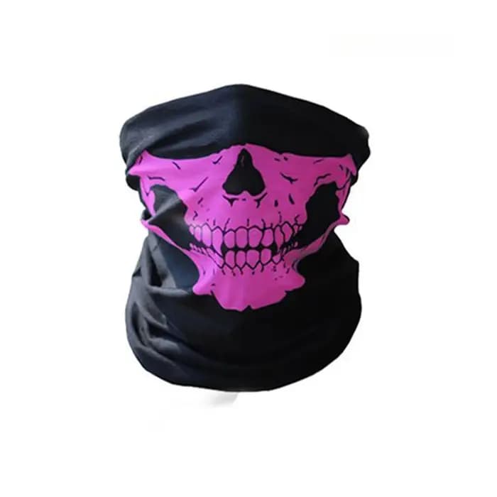 Crâne hommes cagoule masque de Ski casquettes de cyclisme Snowboard visage couverture moto vélo casque capuche Bandana écharpe respirant coupe-vent