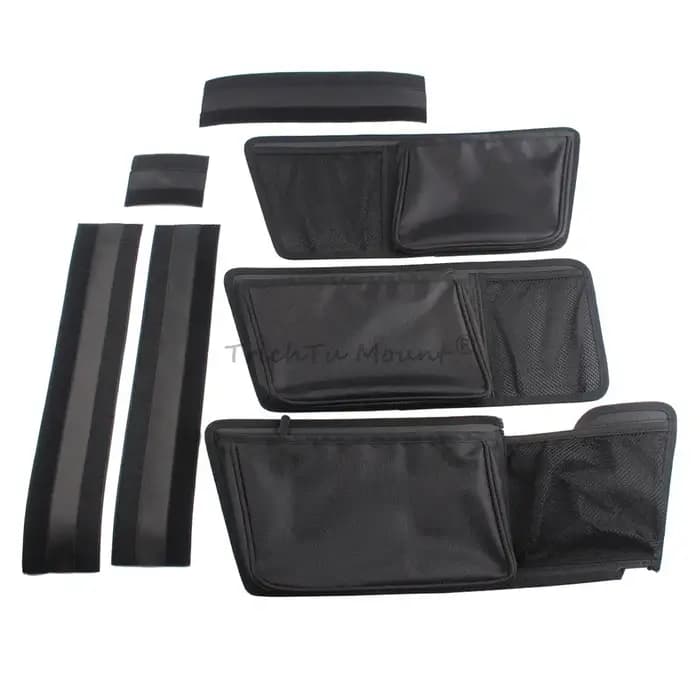 Sac de rangement de doublure de sacoche de coffre de organisateur de Tour de moto pour Harley Touring Road King Electra Street Glide Tri 2014 +