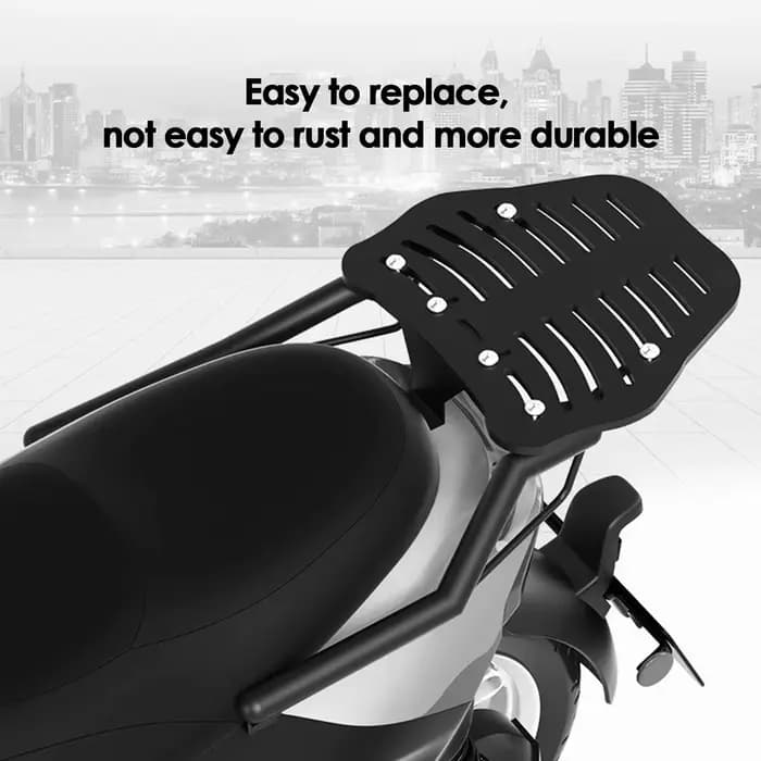 Porte-bagages réglable et polyvalent pour moto