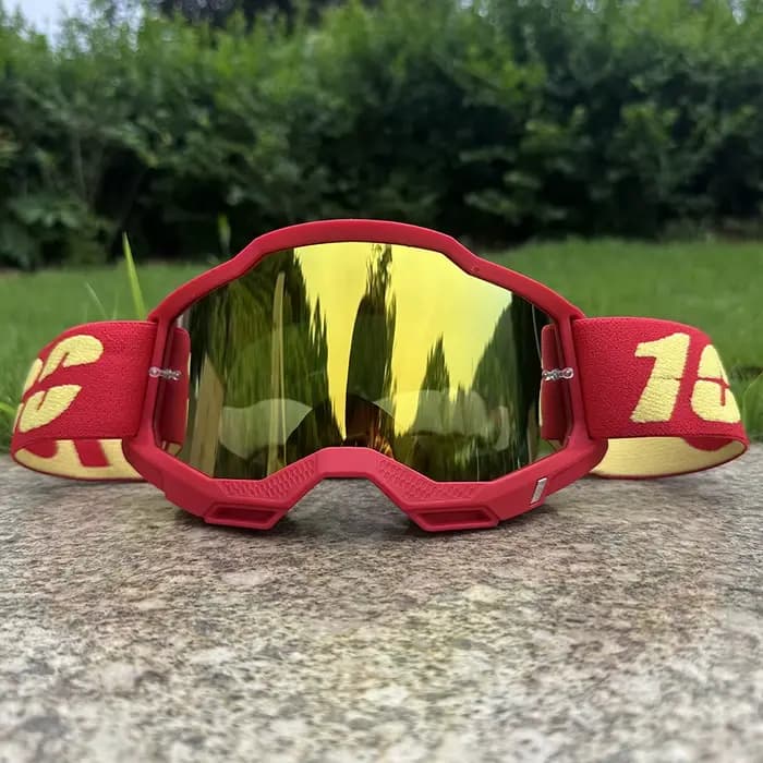 Lunettes de protection pour moto, verres HD, respirantes, unisexes, coupe-vent, anti-poussière, pour