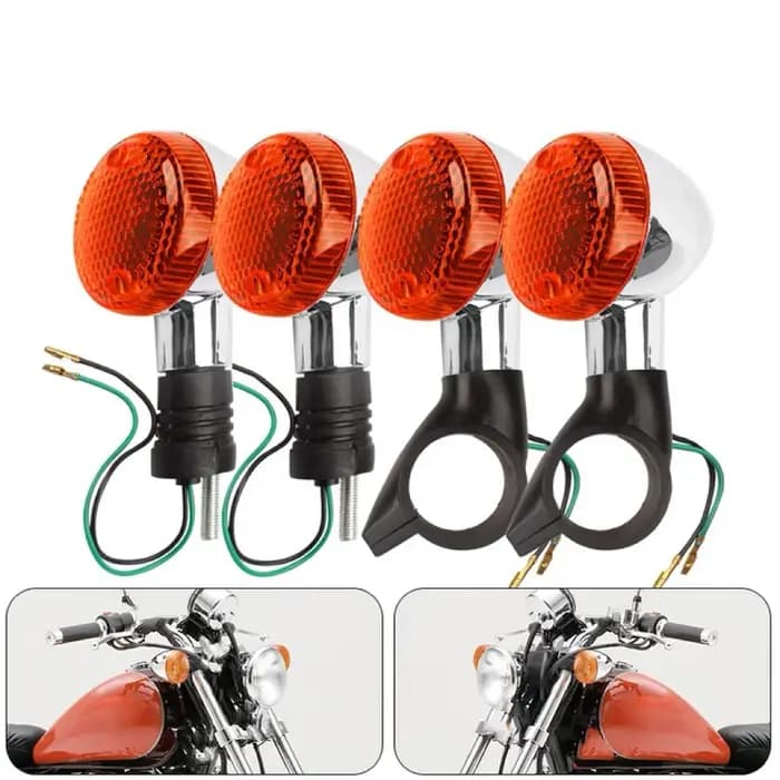 Clignotants avant et arrière de moto
