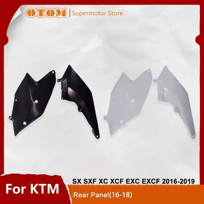 Accessoires de moto 2016-2019 panneau arrière côté gauche droit carénage couvercle protecteur pour KTM SX SXF XC XCF EXC EXCF XCW 250
