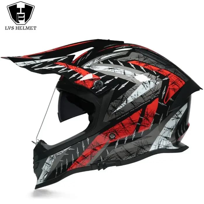 Casque de moto rcycle, atv, cross, cross, hors route, course