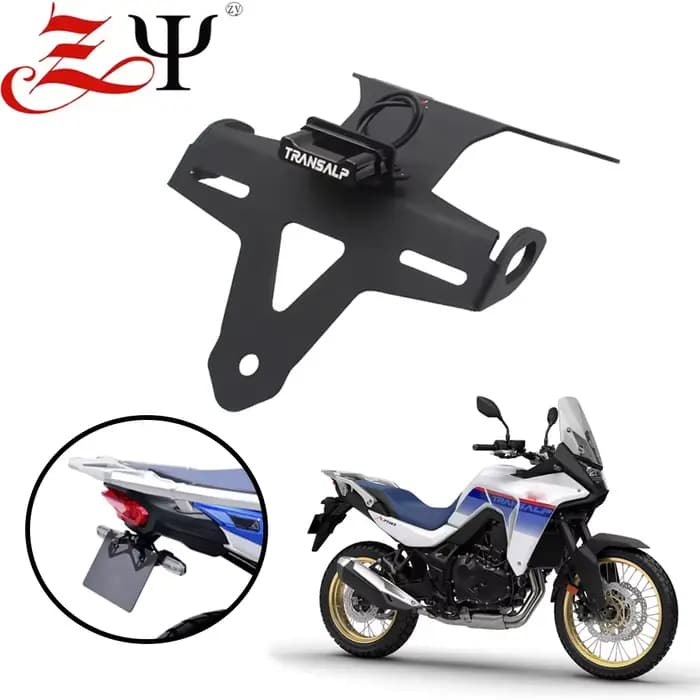 NATO SALP750 Moto Tail Tidy Fender Eliminator, Rear Planner Plate Holder, Prompt Ket LED Light for H