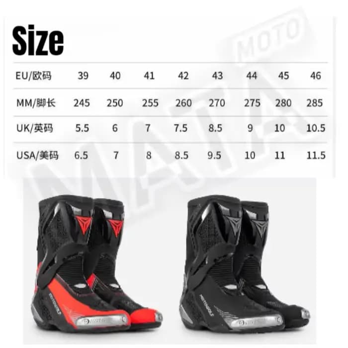 Bottes de moto pour hommes, bottes de motocross professionnelles, bottes de course tout-terrain, résistantes à l'usure, antidérapantes, chaussures de motocycliste