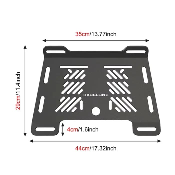 Support d'agrandissement arrière pour moto, Rails à bagages, pour Can Am Ryker 900 Can Am Ryker 600