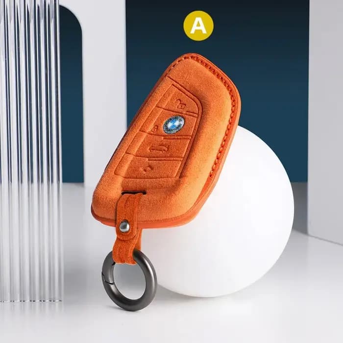 Porte-clés en daim Alcan Tara pour BMW