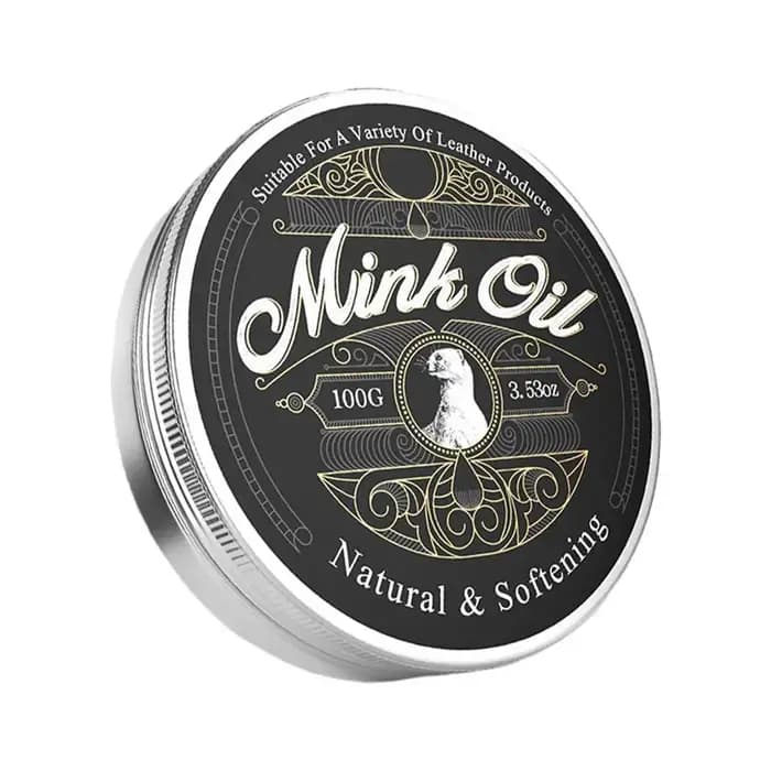 Huile de vison 100g pour bottes en cuir