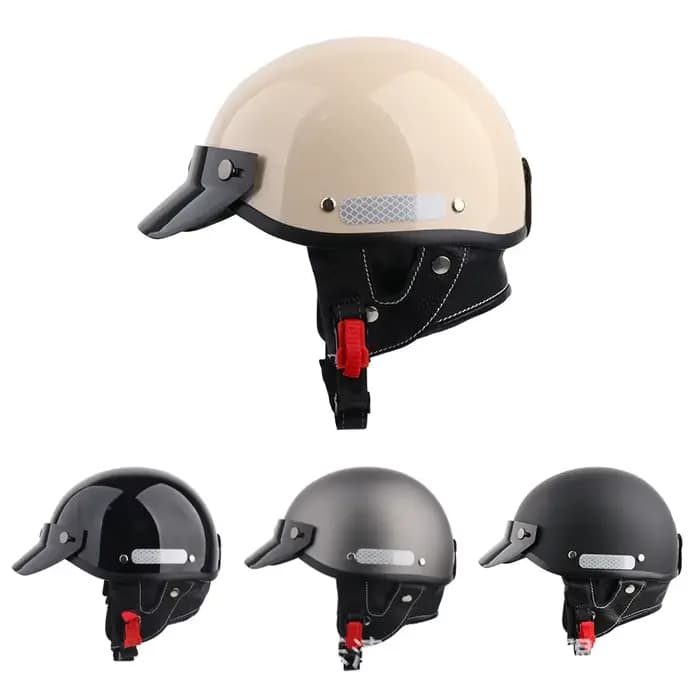 Casque de Moto rétro