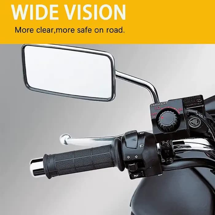Rétroviseurs chromés classiques pour moto, 10MM, pour Honda Rebel 250 Magna 750