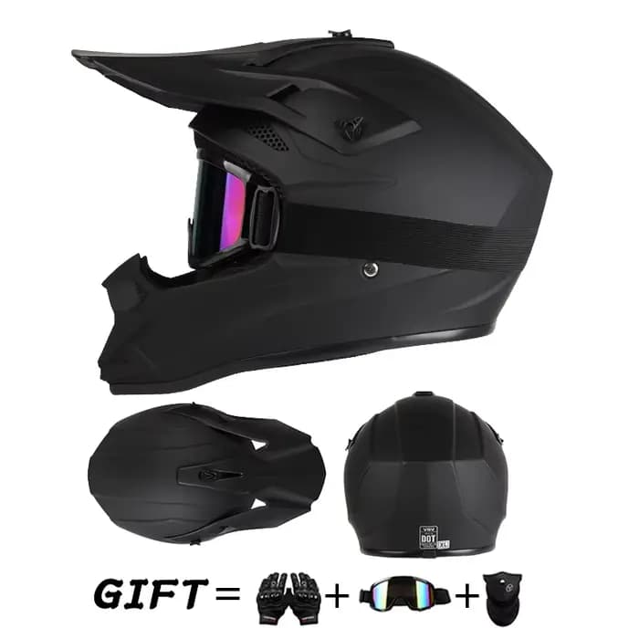 Casque de sécurité pour motocross pour enfants et adultes