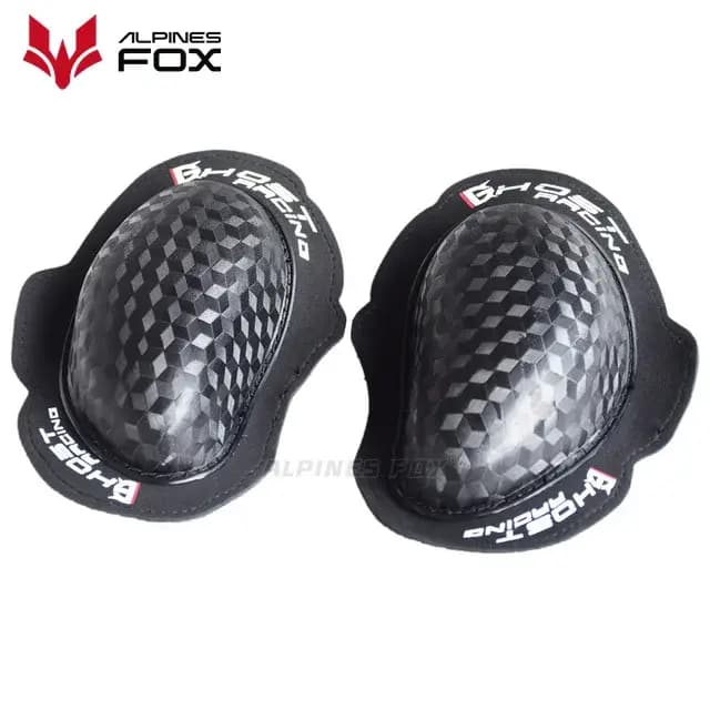 Genouillères universelles pour pantalons de moto, motocross, course, cyclisme, Sport, équipement de protection, genouillères, curseurs, housse de protection