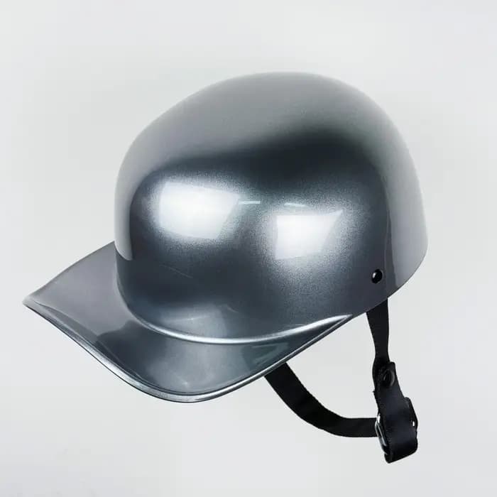 Casque de moto demi-coque rétro type bonnet