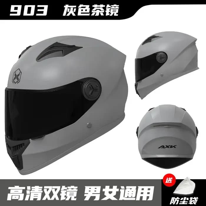 Casque et équipement de sécurité pour moto et scooter