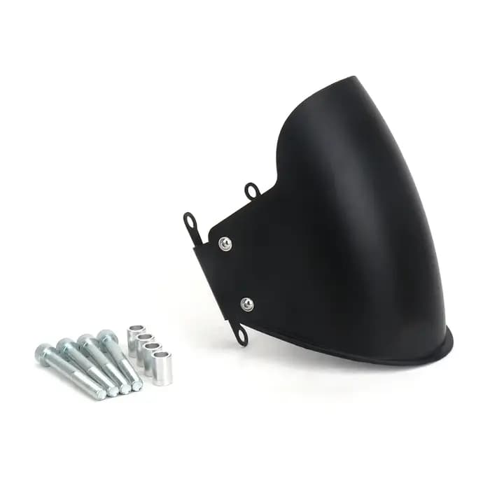 Garde-boue avant noir pour Moto Guzzi V85 TT V85TT V 85 TT 2019 – 2024