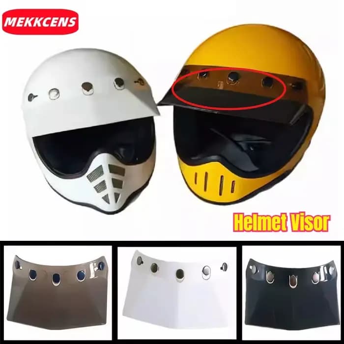 MEKKCENS – visière de casque de Moto