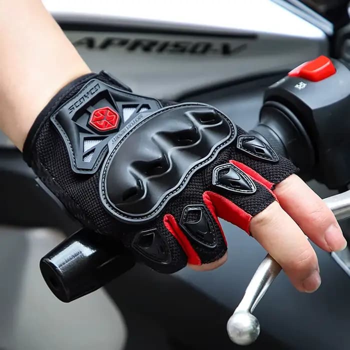 Scoyco – Gants de Moto demi-doigt